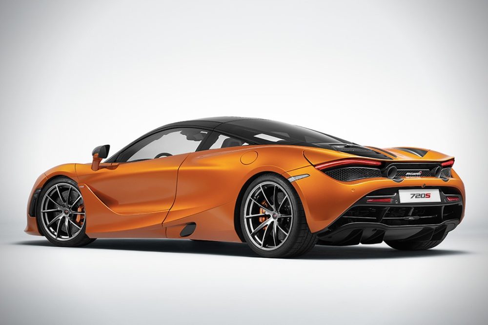 Alternative view of McLaren 720s Coupe
