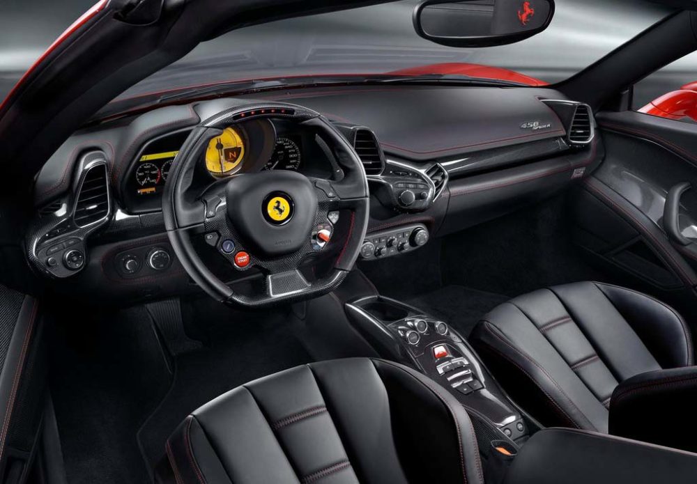 Alternative view of Ferrari 458 Italia 2013
