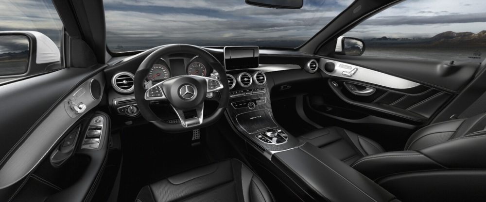 Alternative view of Mercedes C63s Sedan AMG 2018