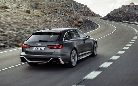 Alternative view of Audi RS6 Wagon
