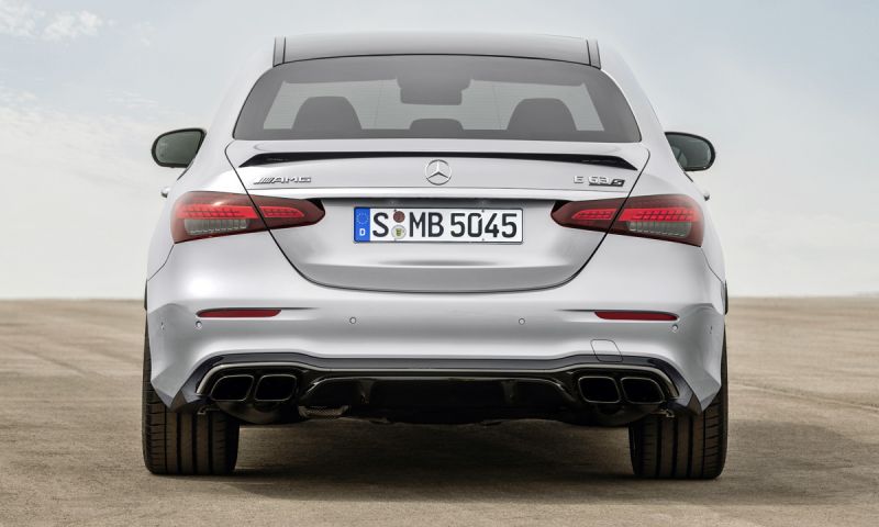 Alternative view of Mercedes E63s AMG 2022